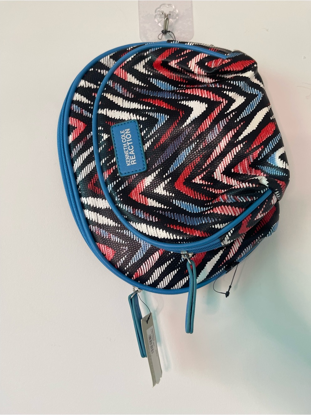 Kenneth Cole Reaction Kids Chevron Backpack - Blue, Red, Black, White